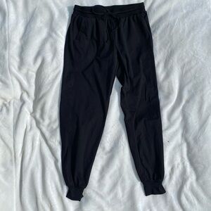 Stretchy black joggers! Mint condition
